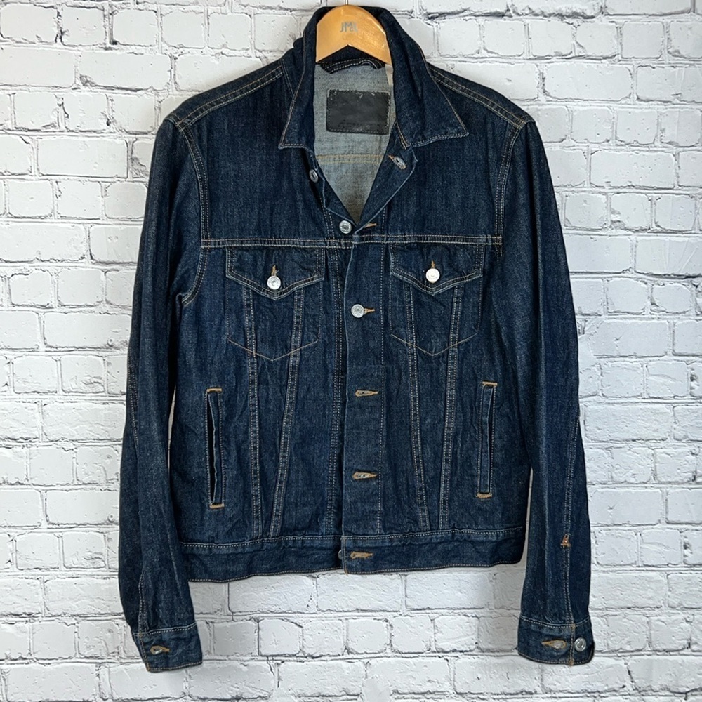 DENIM Jacket Men’s Dark Wash by DENIZEN, Size M - Picture 1 of 6